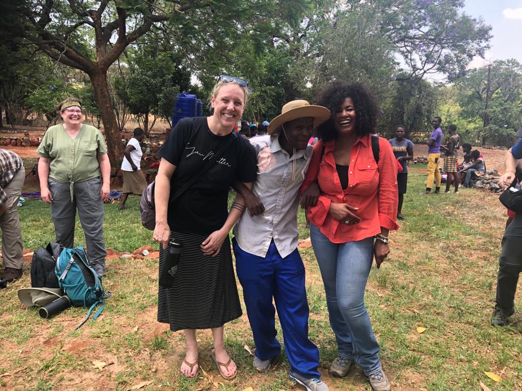 Print the Love, Nonprofit visits the farm project.